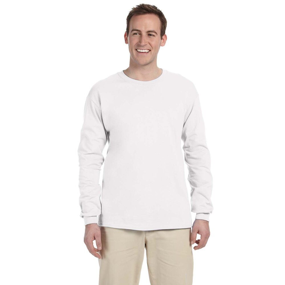 Fruit of the Loom 4930 Adult HD Cotton™ Long-Sleeve T-Shirt