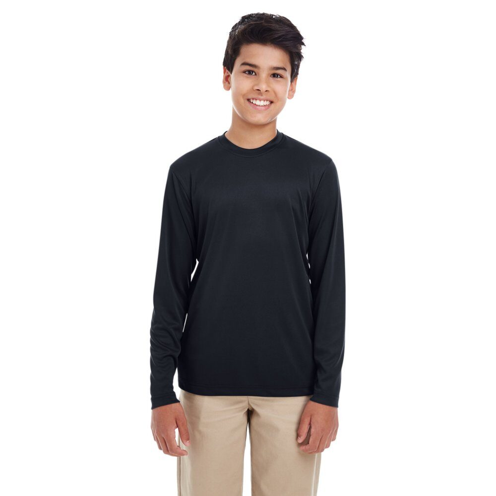 Ultra Club 8622Y Youth Cool & Dry Performance Long-Sleeve Top