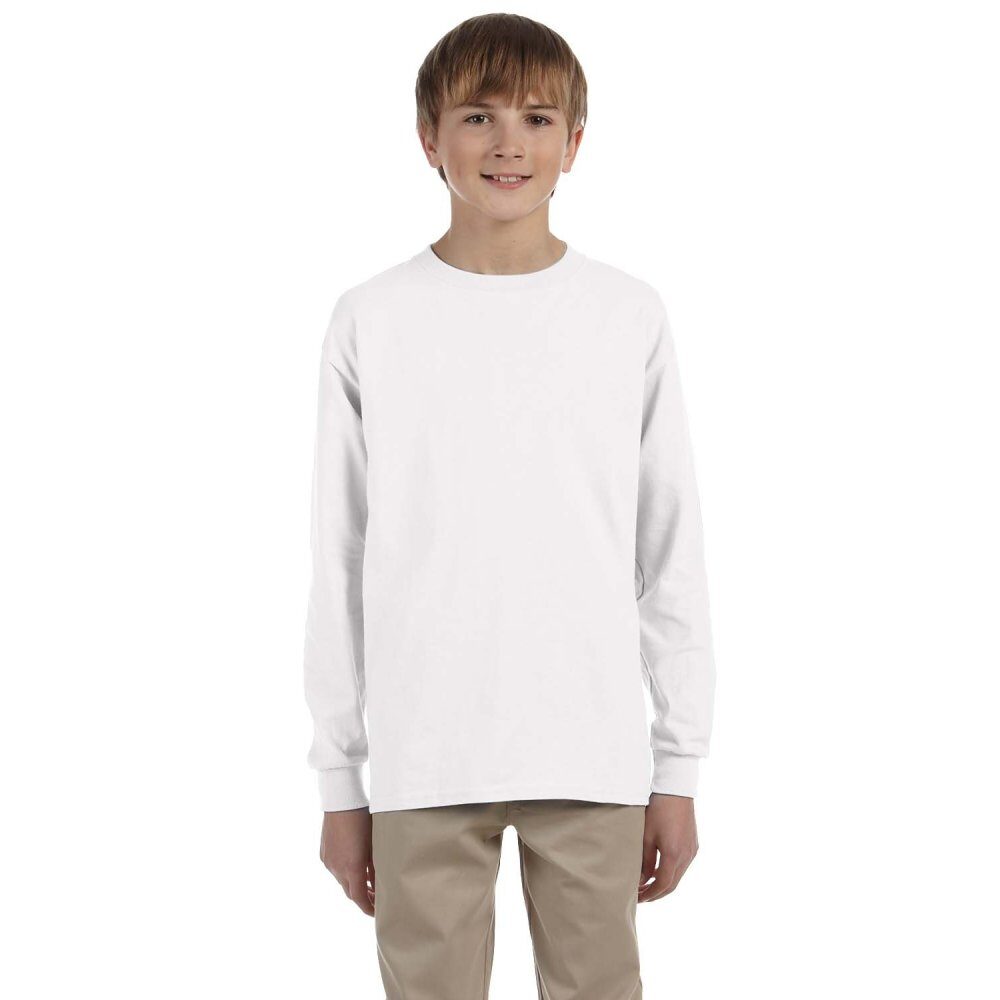 Gildan G240B Youth Ultra Cotton® Long-Sleeve T-Shirt
