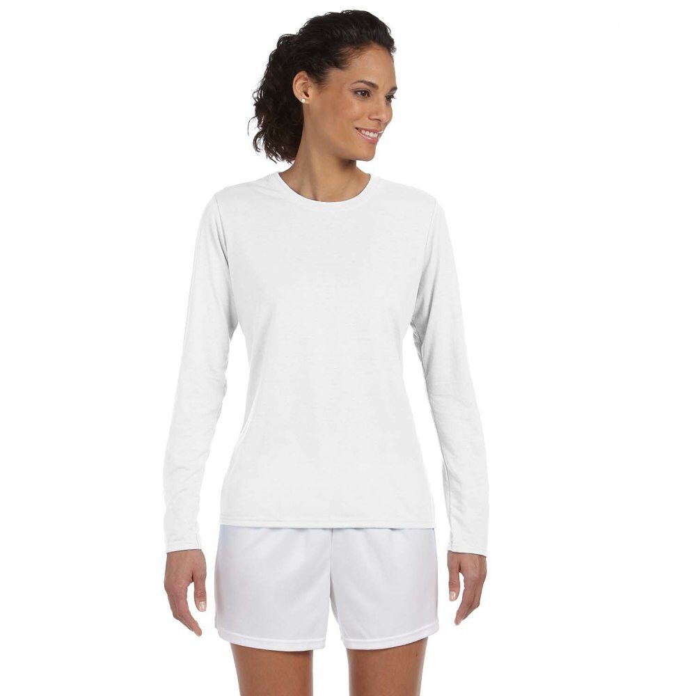 Gildan G424L Ladies' Performance® Long-Sleeve T-Shirt