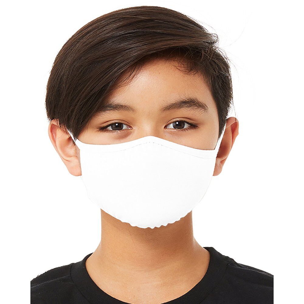 Bella+Canvas TT044Y Youth 2-Ply Reusable Face Mask