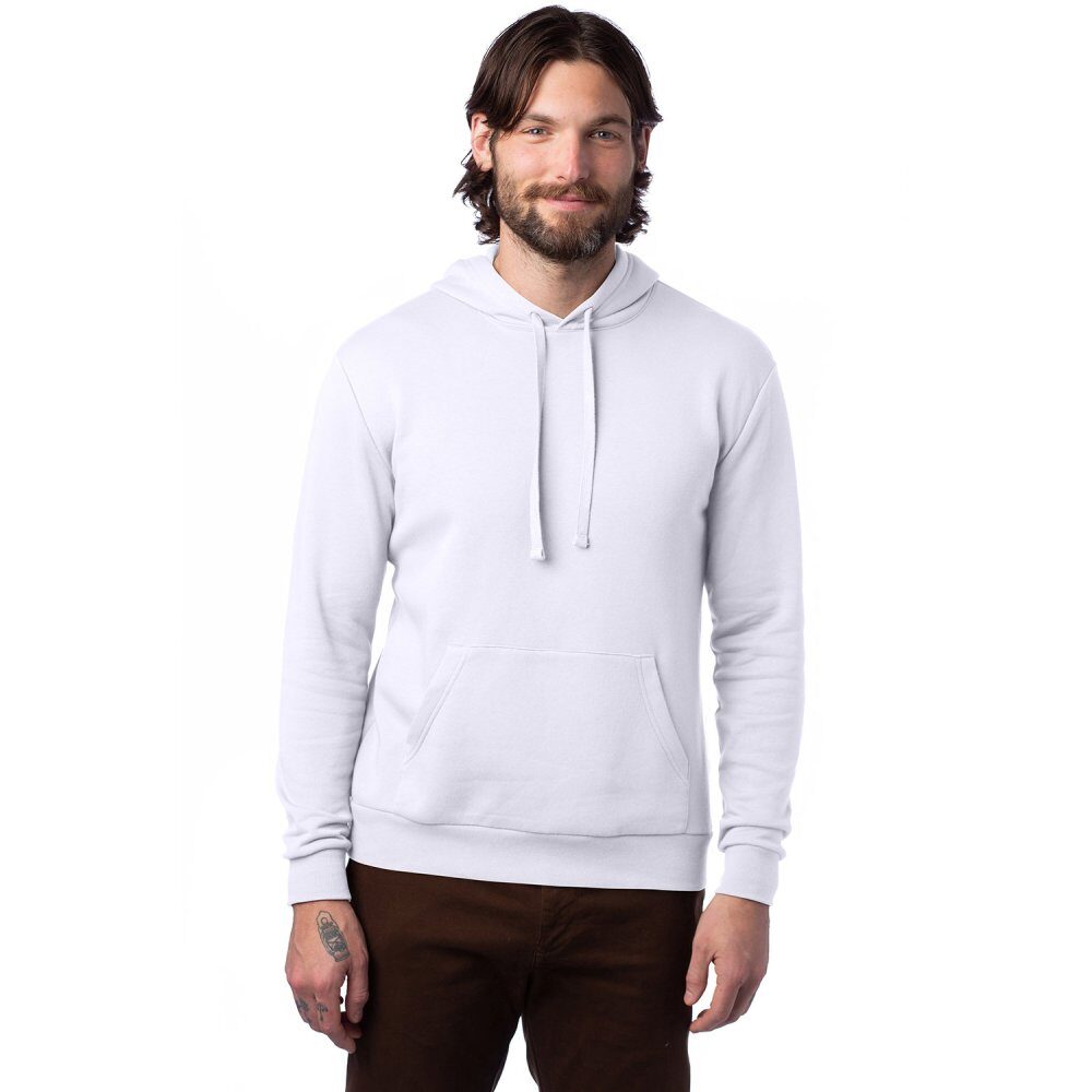 Alternative 8804PF Adult Eco Cozy Fleece Pullover Hooded Sweatshirt